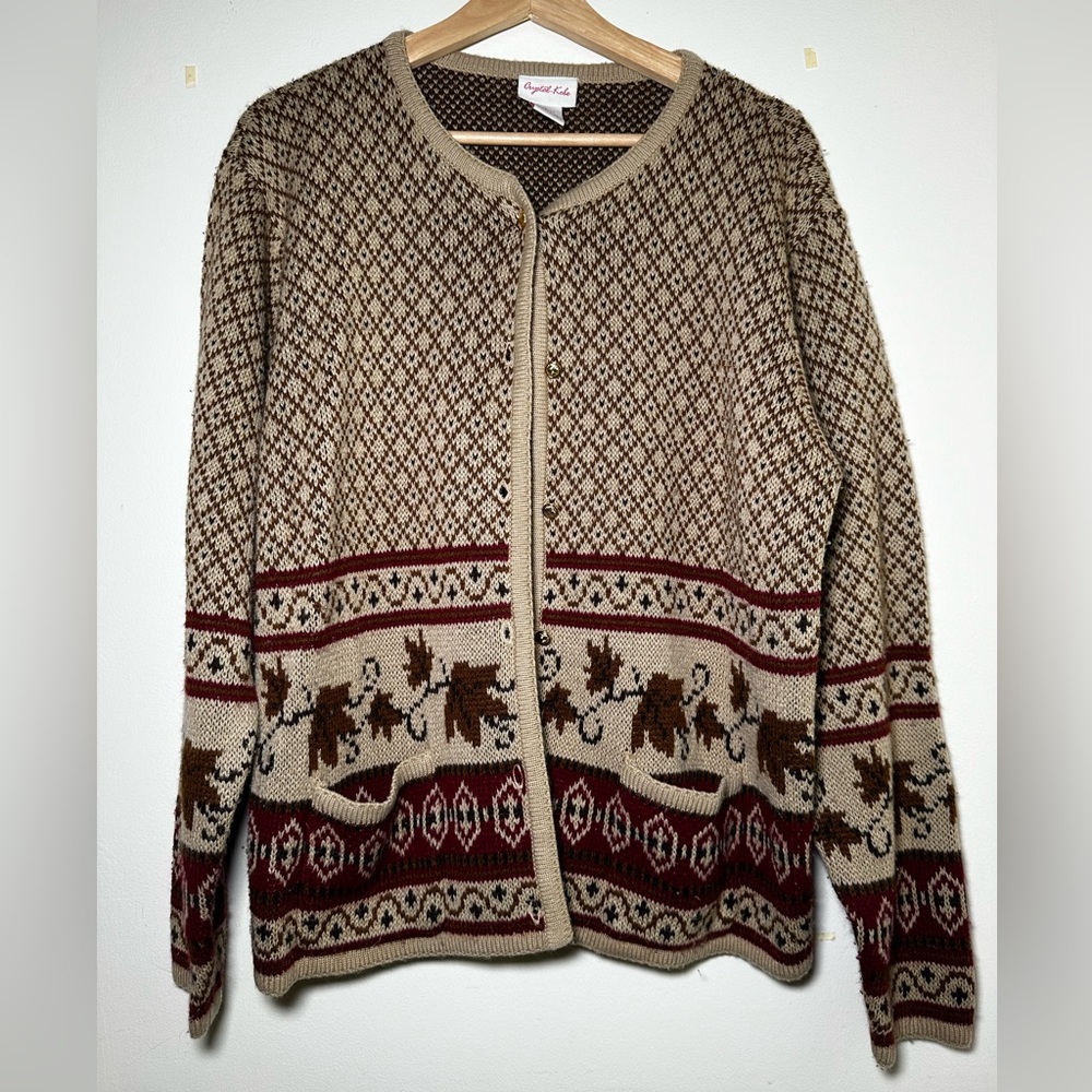 Fall crystal kole cardigan